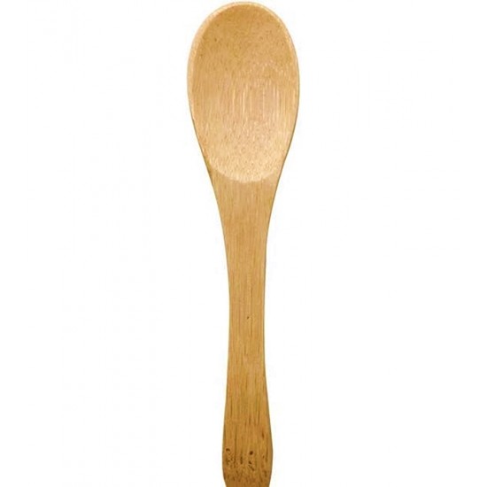Saleiro 11cm De Largura Por 10cm De Altura De Cerâmica Cor Areia Com Tampa E Colher De Bambu
